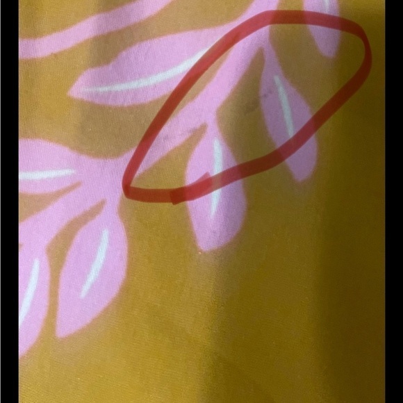 Dr 2 Yellow Floral Top with Ruffle Sleeves- Size XXL - Picture 8 of 11